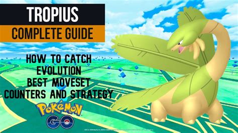 tropius moveset|Tropius (Pokémon GO) .